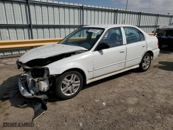 1999 Honda Civic DX with VIN 1HGEJ6625XL005106, listed as a Copart auction lot 50618925 with 123,624 mi miles and Salvage Title. Bid and sale history available at carsss.com. Image 1.