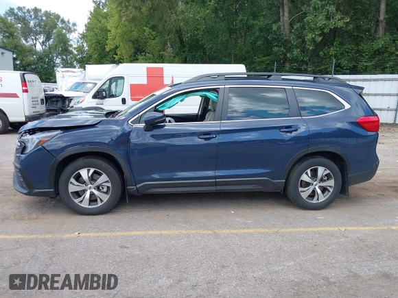 2023 Subaru Ascent Premium z VIN 4S4WMACD6P3419252, wystawiony jako IAAI lot #40145883 z przebiegiem 22 589 mil mil oraz . Historia ofert i sprzedaży dostępna na DreamBid. Obrazek 14.