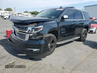 2016 Chevrolet Tahoe LTZ with VIN 1GNSKCKC1GR298339, listed as a Copart auction lot 60160805 with 126,042 mi miles and Salvage title. Bid and sale history available at DreamBid. Image 1.