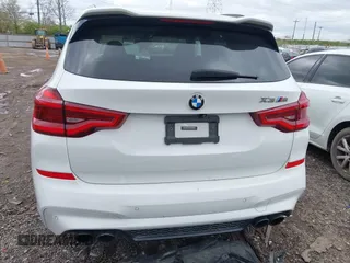 2020 BMW X3 M Competition with VIN 5YMTS0C03LLT10754, listed as a IAAI auction lot 42021685 with 48,768 mi miles. Bid and sale history available at carsss.com. Image 16.