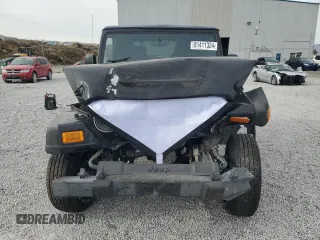 2003 Jeep Wrangler SE with VIN 1J4FA29113P351844, listed as a Copart auction lot 81411324 with 53,525 mi miles and Salvage title. Bid and sale history available at DreamBid. Image 5.