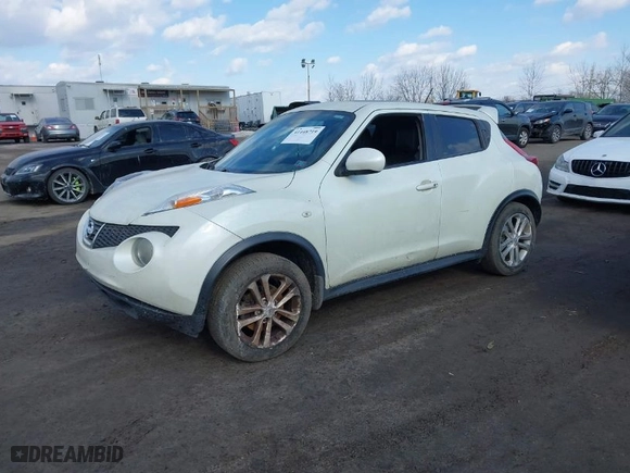 2012 Nissan Juke SV with VIN JN8AF5MV6CT121385, listed as a IAAI auction lot 41448719 with 9,999 mi miles. Bid and sale history available at carsss.com. Image 2.