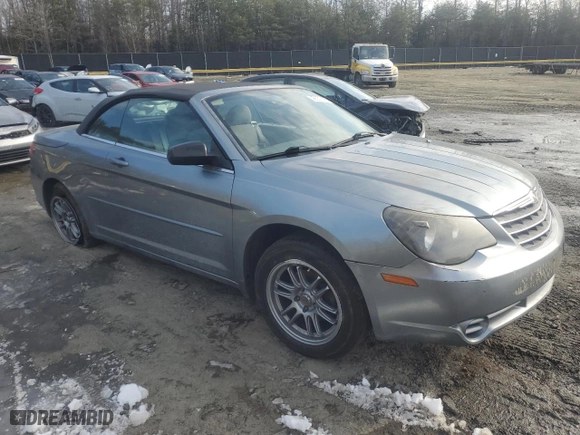 2008 Chrysler Sebring LX with VIN 1C3LC45K58N271984, listed as a Copart auction lot 42357445 with 286,301 mi miles and Salvage Title. Bid and sale history available at carsss.com. Image 4.