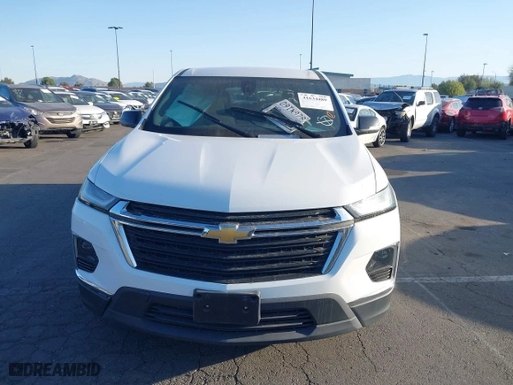 2022 Chevrolet Traverse LS with VIN 1GNERFKW4NJ104127, listed as a IAAI auction lot 41634489 with 47,538 mi miles. Bid and sale history available at carsss.com. Image 12.