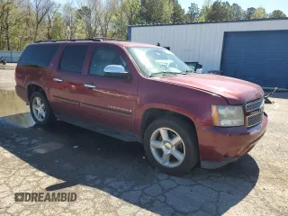 2008 Chevrolet Suburban LTZ with VIN 3GNFC16058G279202, listed as a Copart auction lot 49481725 with 286,774 mi miles and Salvage title. Bid and sale history available at DreamBid. Image 4.