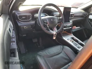 2023 Ford Explorer Platinum with VIN 1FM5K8HCXPGB48019, listed as a Copart auction lot 42114015 with 20,440 mi miles and Salvage title. Bid and sale history available at DreamBid. Image 8.