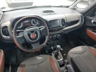 2014 FIAT 500L Trekking with VIN ZFBCFADH0EZ010311, listed as a Copart auction lot 62334095 with 139,917 mi miles and Salvage title. Bid and sale history available at DreamBid. Image 8.
