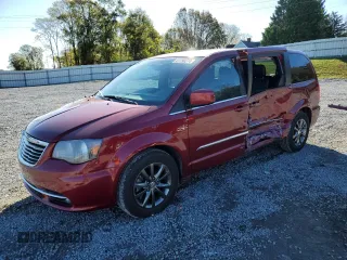 2015 Chrysler Town & Country S with VIN 2C4RC1HG9FR753451, listed as a Copart auction lot 81498374 with 119,725 mi miles and Salvage Title. Bid and sale history available at DreamBid. Image 1.