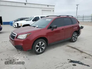 2018 Subaru Forester z VIN JF2SJABC3JH460793, wystawiony jako Copart lot #53655895 z przebiegiem 92 377 mil mil oraz Szkoda całkowita • Salvage title. Historia ofert i sprzedaży dostępna na DreamBid. Obrazek 1.