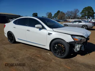 2016 Kia Cadenza Premium with VIN KNALN4D72G5206699, listed as a Copart auction lot 88870295 with 66,466 mi miles and Salvage Title. Bid and sale history available at carsss.com. Image 4.