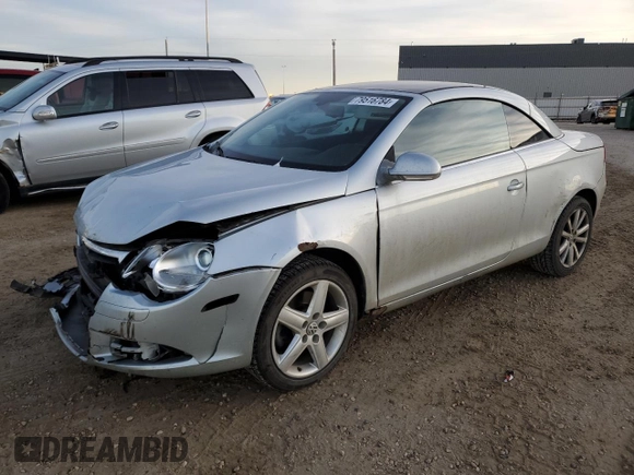 2008 Volkswagen Eos with VIN WVWEA71F48V004923, listed as a Copart auction lot 79516784 with 204,027 mi miles and Salvage Title. Bid and sale history available at DreamBid. Image 1.