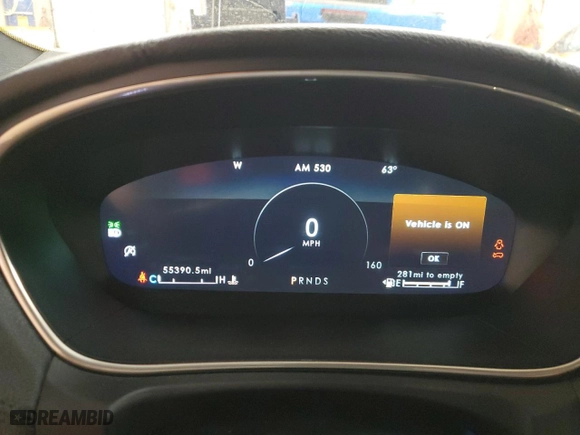 2019 Lincoln Nautilus Select with VIN 2LMPJ8K93KBL41710, listed as a Copart auction lot 76969733 with 55,390 mi miles. Bid and sale history available at carsss.com. Image 9.