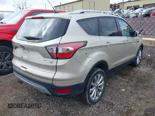 2017 Ford Escape Titanium with VIN 1FMCU9JD1HUB05881, listed as a IAAI auction lot 41966842 with 185,963 mi miles. Bid and sale history available at carsss.com. Image 4.