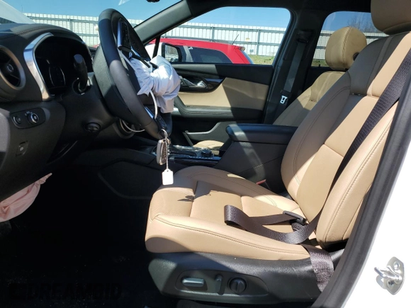 2024 Chevrolet Blazer Premier with VIN 3GNKBLRS8RS227989, listed as a Copart auction lot 53607155 with 10,596 mi miles and Clean title. Bid and sale history available at DreamBid. Image 7.