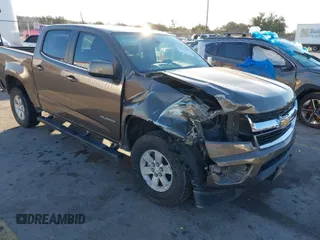 2016 Chevrolet Colorado 2WD WT with VIN 1GCGSBEA7G1331796, listed as a IAAI auction lot 41472646 with 66,255 mi miles. Bid and sale history available at carsss.com. Image 1.