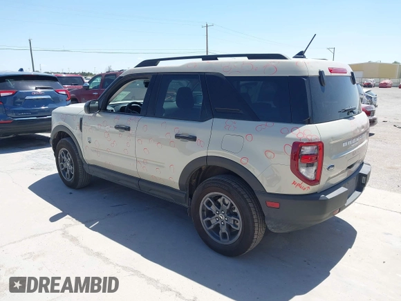 2024 Ford Bronco Sport Big Bend с VIN 3FMCR9B61RRE25163, выставлен на аукционе IAAI как лот 42553571 с пробегом 36 952 миль миль и . История ставок и продаж доступна на DreamBid. Изображение 3.