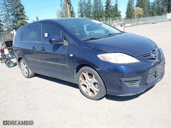 2009 Mazda Mazda5 Sport with VIN JM1CR293090344744, listed as a IAAI auction lot 42042896 with 215,303 mi miles. Bid and sale history available at carsss.com. Image 1.