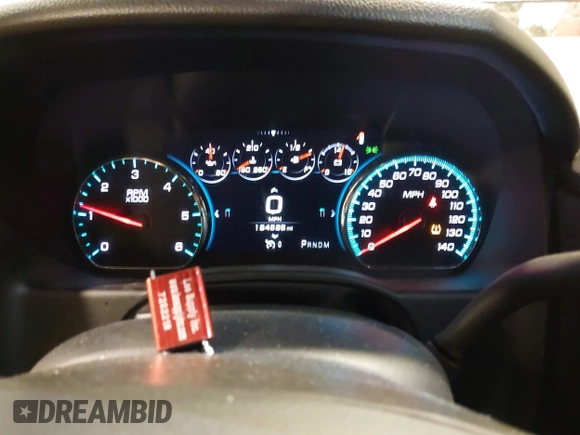 2016 Chevrolet Tahoe LTZ with VIN 1GNSKCKC1GR201155, listed as a IAAI auction lot 42235228 with 184,585 mi miles and . Bid and sale history available at DreamBid. Image 7.