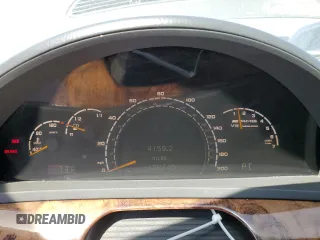 2003 Mercedes-Benz S 55 AMG with VIN WDBNG74J23A378637, listed as a Copart auction lot 52378705 with 128,745 mi miles and Salvage Title. Bid and sale history available at DreamBid. Image 9.