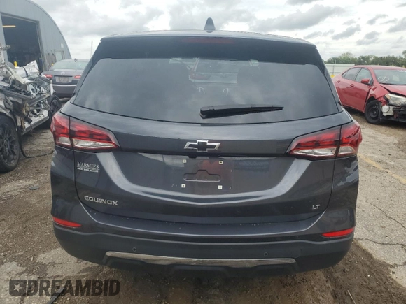 2023 Chevrolet Equinox LT with VIN 3GNAXKEG9PS140513, listed as a Copart auction lot 69610724 with 16,244 mi miles and Clean title. Bid and sale history available at DreamBid. Image 6.