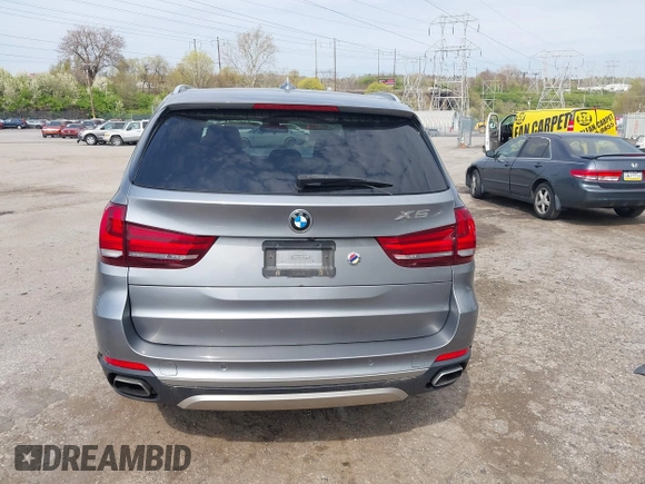 2018 BMW X5 xDrive35i with VIN 5UXKR0C51J0X95114, listed as a IAAI auction lot 42037253 with 80,095 mi miles. Bid and sale history available at carsss.com. Image 16.