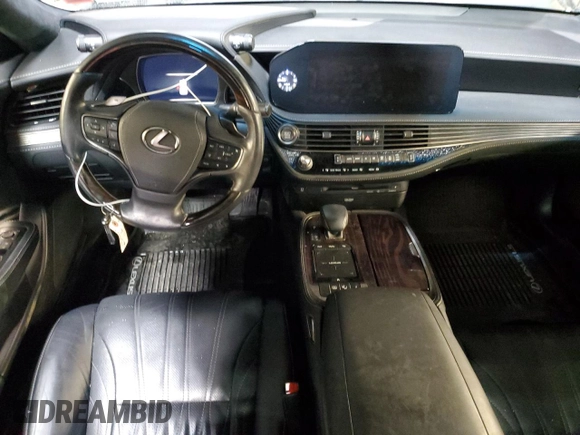 2021 Lexus LS with VIN JTHD51GFXM5008648, listed as a Copart auction lot 82641634 with 37,009 mi miles and Salvage Title. Bid and sale history available at carsss.com. Image 8.