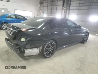 2020 Mercedes-Benz E AMG E 53 with VIN WDDZF6BBXLA714682, listed as a Copart auction lot 73029814 with 111,984 mi miles and Salvage Title. Bid and sale history available at carsss.com. Image 3.