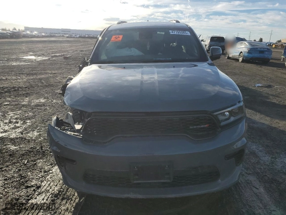 2022 Dodge Durango GT Plus with VIN 1C4RDJDG6NC215672, listed as a Copart auction lot 47195385 with 22,389 mi miles and Salvage Title. Bid and sale history available at carsss.com. Image 5.