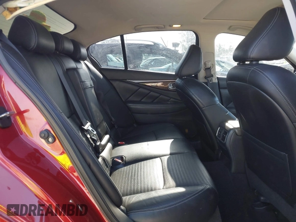 2014 Infiniti Q50 Sport with VIN JN1BV7AP4EM676615, listed as a IAAI auction lot 42007415 with 80,276 mi miles and . Bid and sale history available at DreamBid. Image 8.