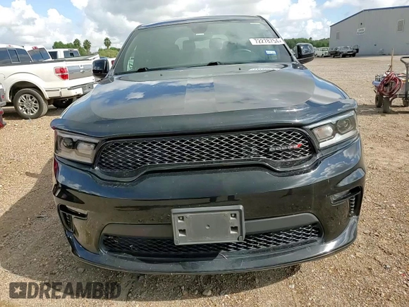 2021 Dodge Durango SXT Plus with VIN 1C4RDHAG2MC608984, listed as a Copart auction lot 72278754 with 39,119 mi miles and Salvage Title. Bid and sale history available at DreamBid. Image 12.