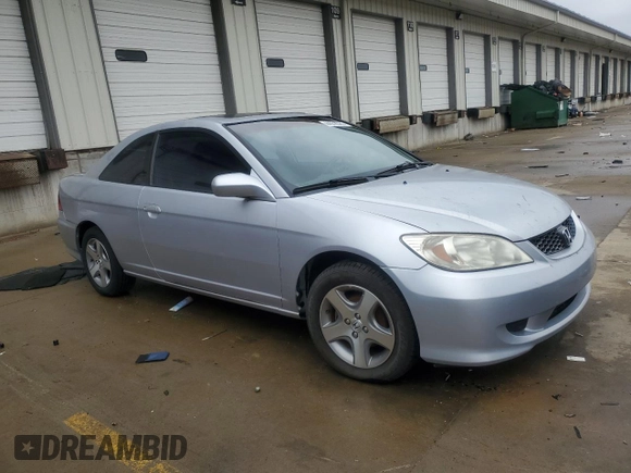 2004 Honda Civic EX с VIN 1HGEM22944L045028, выставлен на аукционе Copart как лот 44078585 с пробегом 172 048 миль миль и На запчасти • Non repairable. История ставок и продаж доступна на DreamBid. Изображение 4.