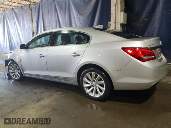 2015 Buick LaCrosse Leather with VIN 1G4GB5G3XFF166064, listed as a Copart auction lot 50386035 with 84,568 mi miles and Salvage Title. Bid and sale history available at carsss.com. Image 2.