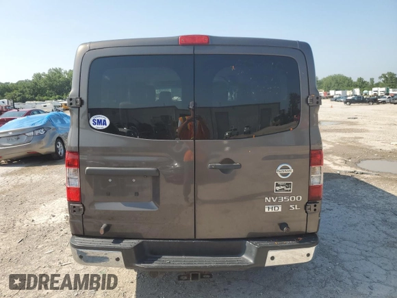 2015 Nissan NV SL с VIN 5BZAF0AA7FN852495, выставлен на аукционе Copart как лот 59935005 с пробегом 175 929 миль миль и Списание • Salvage title. История ставок и продаж доступна на DreamBid. Изображение 6.
