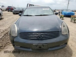 2004 Infiniti G35 w/Leather z VIN JNKCV54E34M826310, wystawiony jako Copart lot #59636735 z przebiegiem 215 769 mil mil oraz Szkoda całkowita • Salvage title. Historia ofert i sprzedaży dostępna na DreamBid. Obrazek 5.