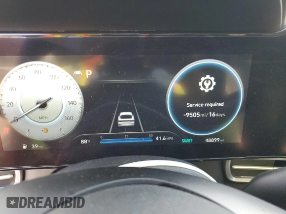 2021 Hyundai Elantra Limited with VIN KMHLP4AG2MU150603, listed as a Copart auction lot 79823994 with 48,899 mi miles and Salvage Title. Bid and sale history available at DreamBid. Image 9.