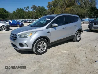 2017 Ford Escape SE with VIN 1FMCU0G96HUB44335, listed as a Copart auction lot 49849585 with 98,097 mi miles and Salvage Title. Bid and sale history available at carsss.com. Image 1.