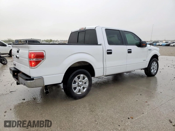 2014 Ford F-150 XL with VIN 1FTFW1CT5EKE89639, listed as a Copart auction lot 51458055 with 193,508 mi miles and Salvage Title. Bid and sale history available at DreamBid. Image 3.
