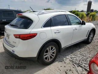 2010 Infiniti FX35 with VIN JN8AS1MUXAM800305, listed as a Copart auction lot 61742114 with 172,274 mi miles and Salvage Title. Bid and sale history available at carsss.com. Image 3.