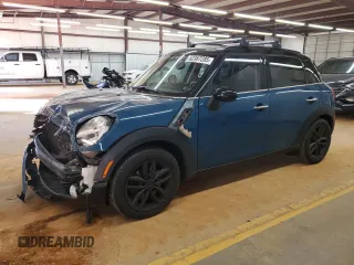 2012 MINI Countryman S with VIN WMWZC3C56CWL82136, listed as a Copart auction lot 52367285 with 109,177 mi miles and Salvage Title. Bid and sale history available at DreamBid. Image 1.