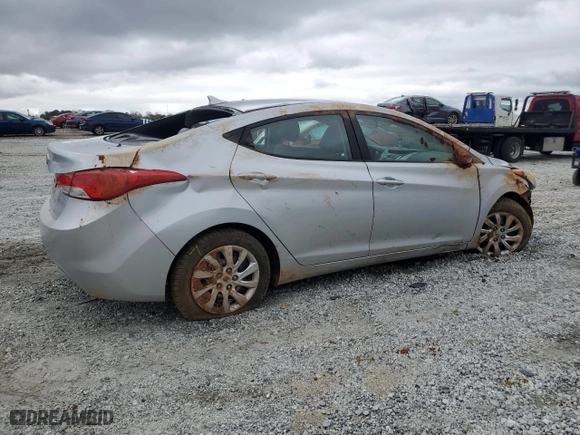 2011 Hyundai Elantra GLS PZEV with VIN 5NPDH4AEXBH032018, listed as a Copart auction lot 49900455 with 84,676 mi miles and Salvage Title. Bid and sale history available at carsss.com. Image 3.