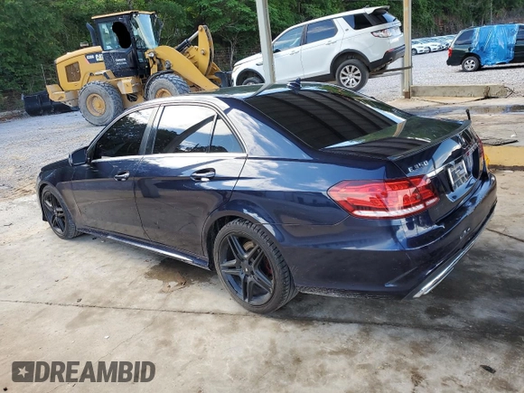2014 Mercedes-Benz E 350 Sport with VIN WDDHF5KB4EA922498, listed as a Copart auction lot 56516505 with 115,773 mi miles and Clean Title. Bid and sale history available at DreamBid. Image 2.