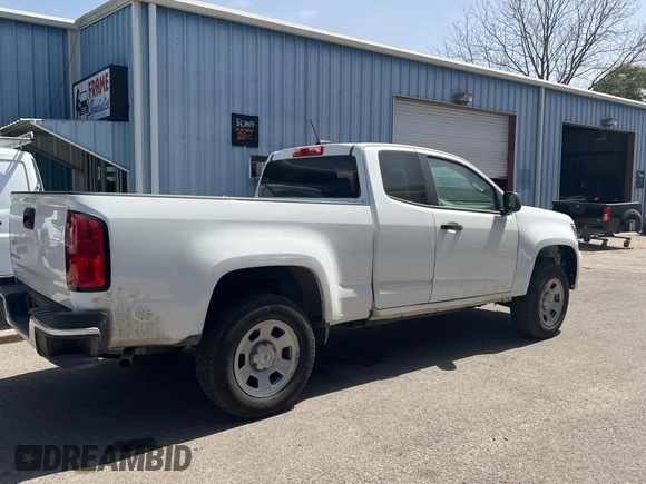 2022 Chevrolet Colorado 2WD Work Truck z VIN 1GCHSBEA5N1234355, wystawiony jako Copart lot #50045205 z przebiegiem 29 832 mil mil oraz Szkoda całkowita • Salvage title. Historia ofert i sprzedaży dostępna na DreamBid. Obrazek 4.