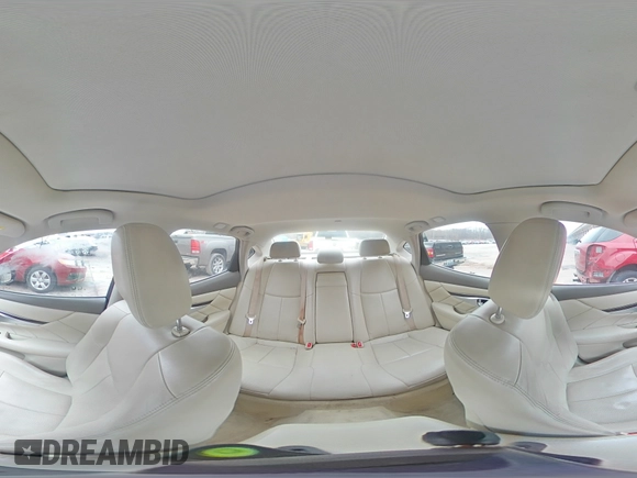 2017 Infiniti Q70 3.7 with VIN JN1BY1AP9HM740558, listed as a Copart auction lot 45380705 with 143,810 mi miles and Salvage title. Bid and sale history available at DreamBid. Image 12.