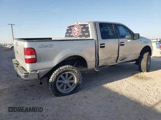2005 Ford F-150 XLT with VIN 1FTPW14595KE68930, listed as a Copart auction lot 47128095 with 246,420 mi miles and Salvage Title. Bid and sale history available at carsss.com. Image 3.