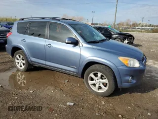 2011 Toyota RAV4 Limited with VIN 2T3DK4DV5BW052649, listed as a Copart auction lot 51754905 with 192,498 mi miles and Salvage title. Bid and sale history available at DreamBid. Image 4.