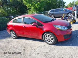 2014 Kia Rio LX with VIN KNADM4A35E6327324, listed as a IAAI auction lot 41893805 with 129,330 mi miles. Bid and sale history available at carsss.com. Image 13.