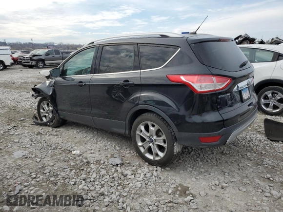 2014 Ford Escape Titanium with VIN 1FMCU0JX6EUB78701, listed as a Copart auction lot 50612945 with 105,729 mi miles and Salvage Title. Bid and sale history available at carsss.com. Image 2.
