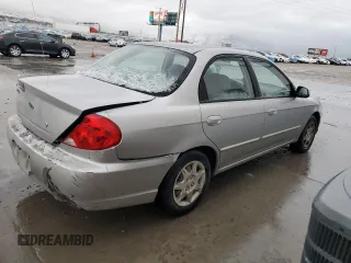 2004 Kia Spectra z VIN KNAFB121845304019, wystawiony jako Copart lot #86731644 z przebiegiem 150 252 mil mil oraz Szkoda całkowita • Salvage title. Historia ofert i sprzedaży dostępna na DreamBid. Obrazek 3.