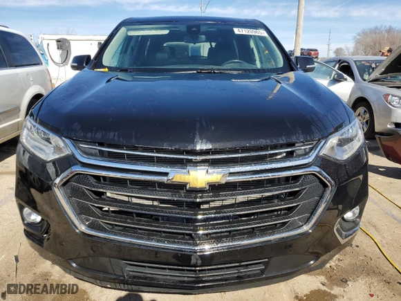 2021 Chevrolet Traverse Premier with VIN 1GNEVKKW8MJ250047, listed as a Copart auction lot 47120965 with 40,468 mi miles and Salvage Title. Bid and sale history available at carsss.com. Image 5.