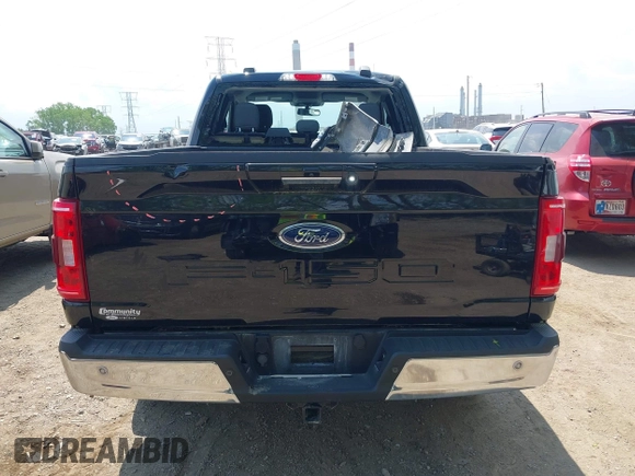 2021 Ford F-150 XL with VIN 1FTFX1E56MFA89186, listed as a IAAI auction lot 42220409 with 95,650 mi miles and . Bid and sale history available at DreamBid. Image 17.